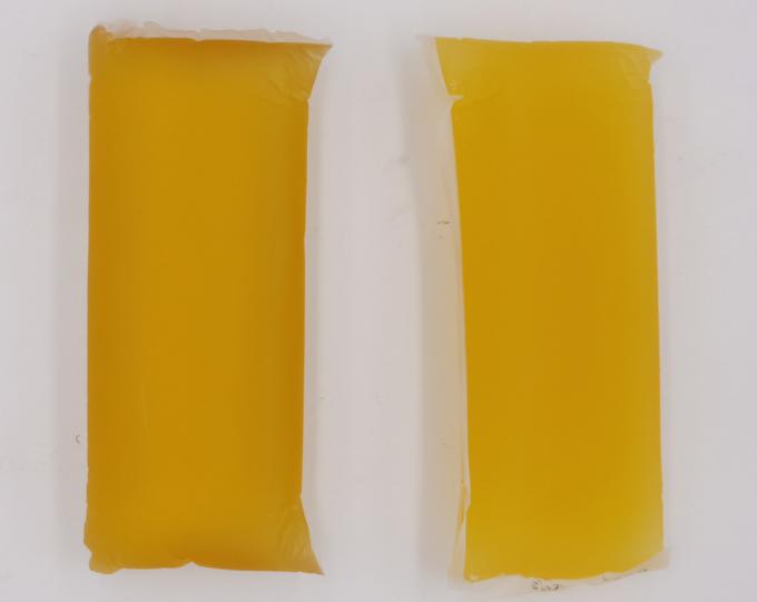 Желтые прозрачные твердые горячие плавят прилипатель для гигиенических пеленок младенца продуктов 0
