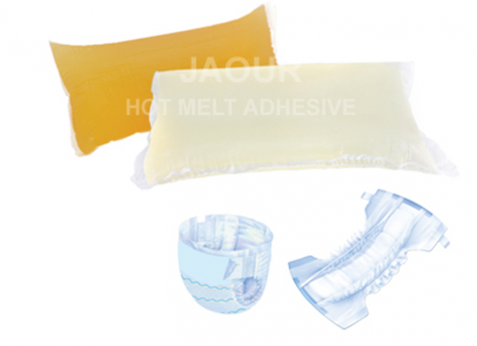Клей Psa санитарных салфеток пеленки синтетической смолы резиновый с прозрачным цветом 0