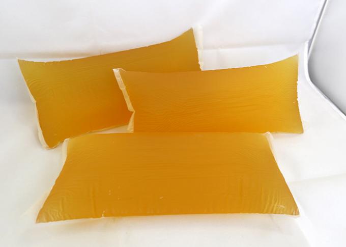 Желтые прозрачные твердые горячие плавят прилипатель для гигиенических пеленок младенца продуктов 1